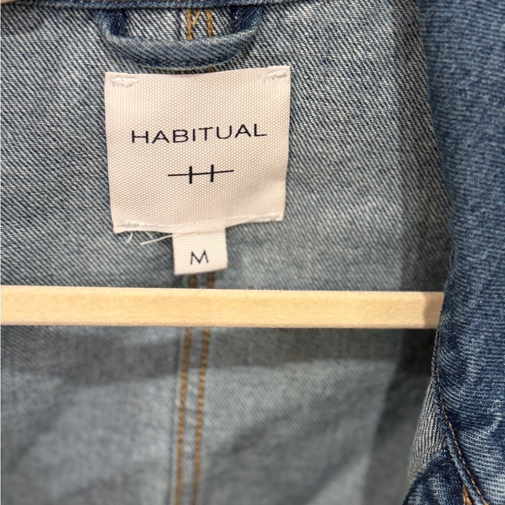 Habitual Light Blue Denim Jacket - Picture 2 of 5